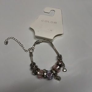 Silver Charm Bracelet